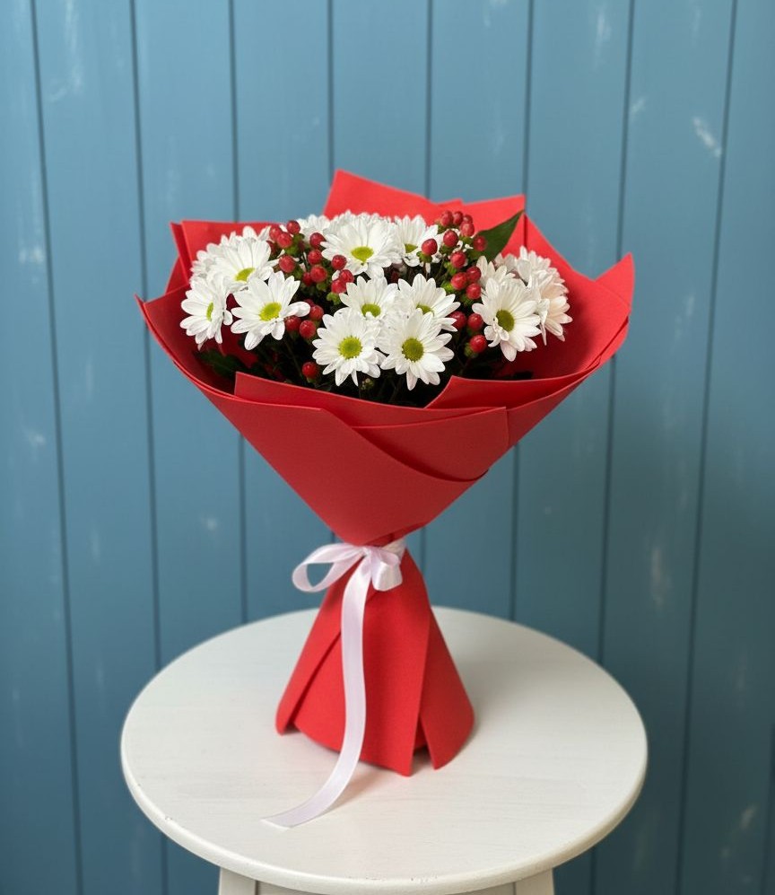 Букет цветов из: Хризантемы в Яровом