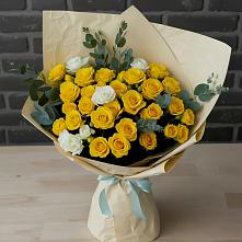 Букет цветов из:  Розы в Яровом
