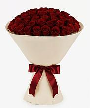 Букет 101 Бордовая роза Блэк Бакарра в Яровом