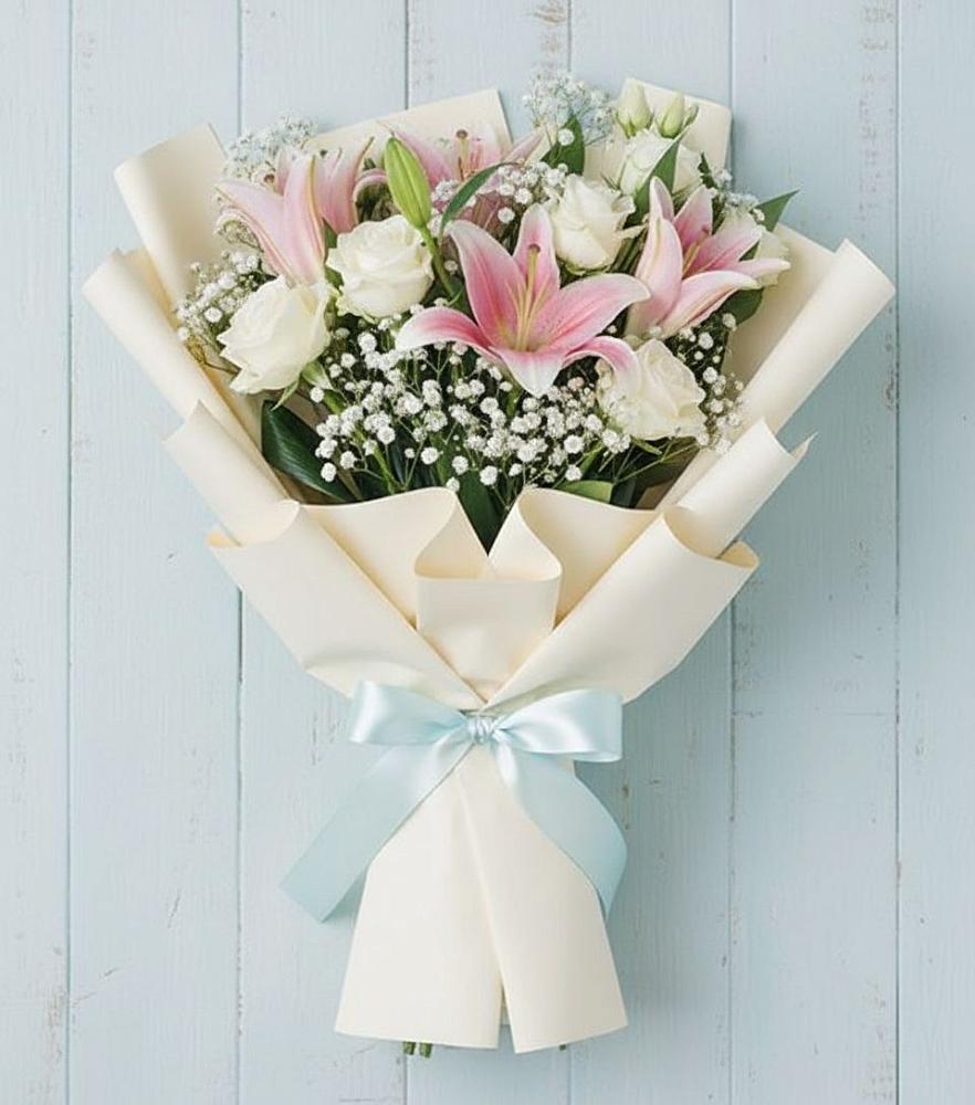 Букет цветов из: Лилии в Яровом