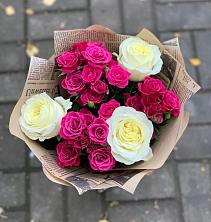 Букет цветов из:  Розы в Яровом
