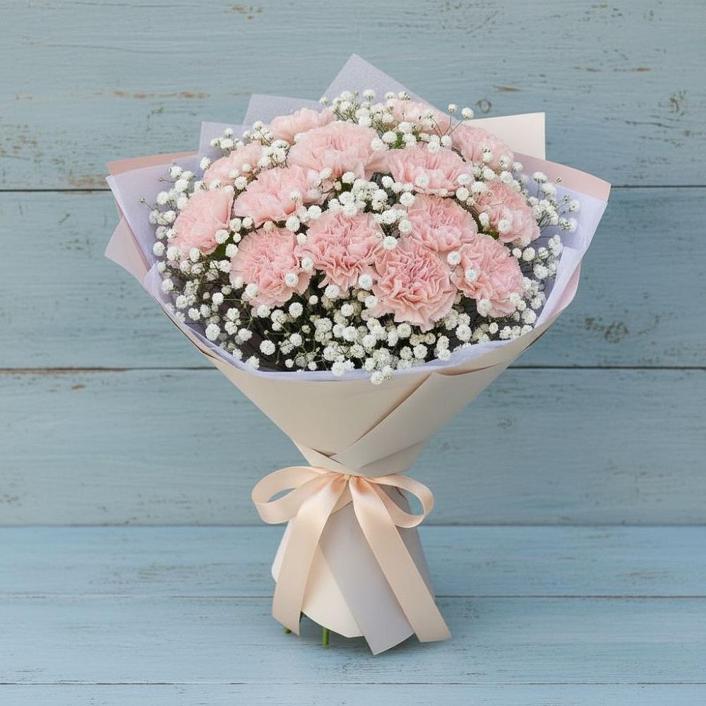 Букет цветов из: Гвоздики в Яровом