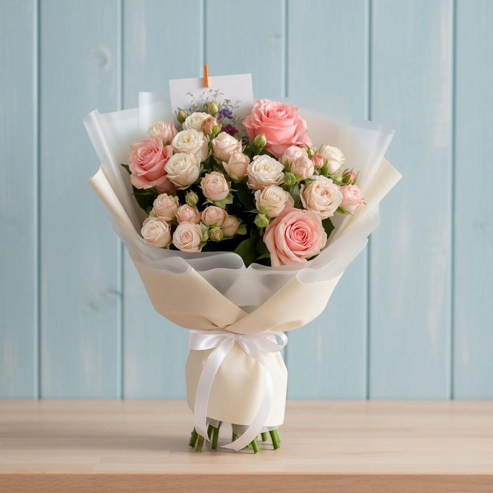 Букет цветов из: Розы в Яровом