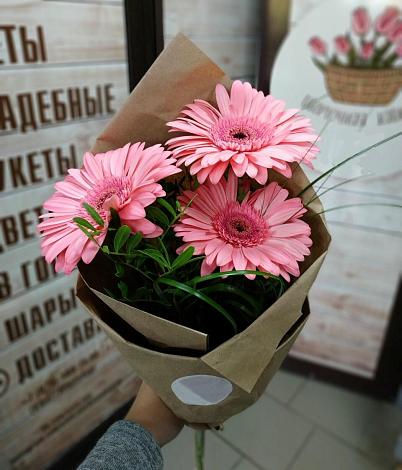 Букет цветов из: Герберы в Яровом