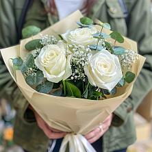 Букет Нежные грёзы в Яровом Букет цветов из: Розы в Яровом