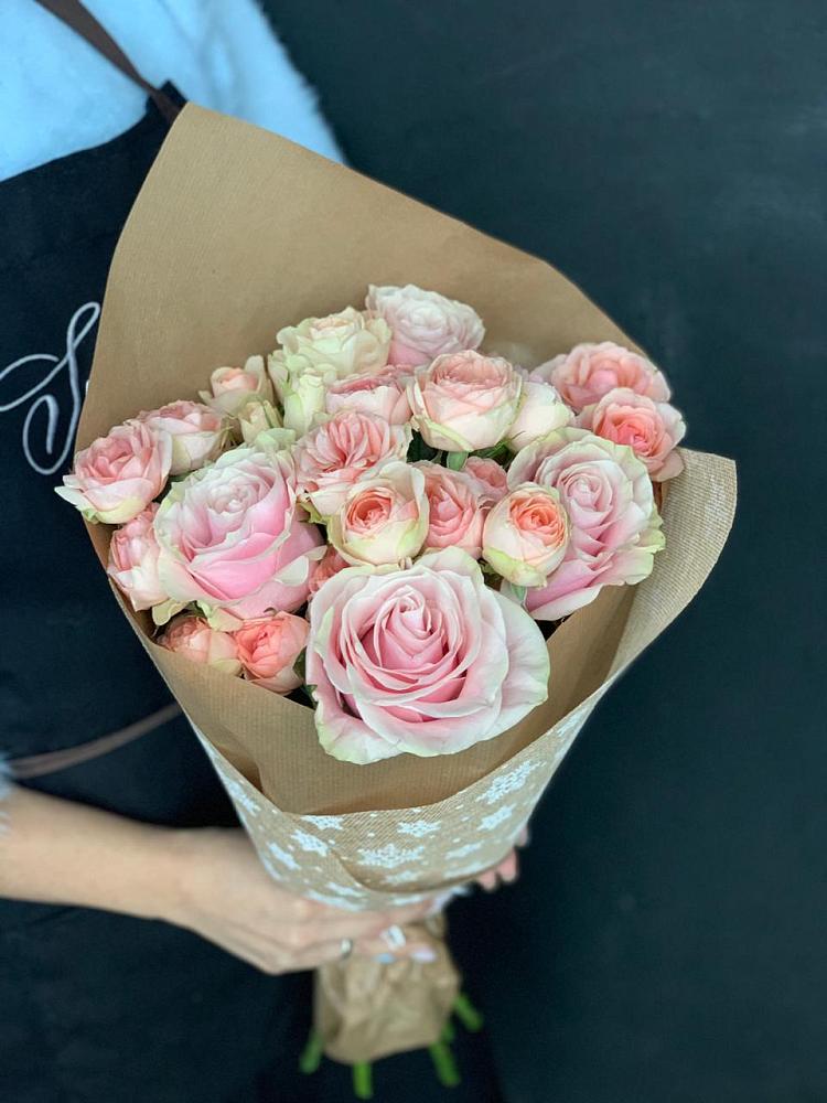 Букет цветов из: Хризантемы и Розы в Яровом