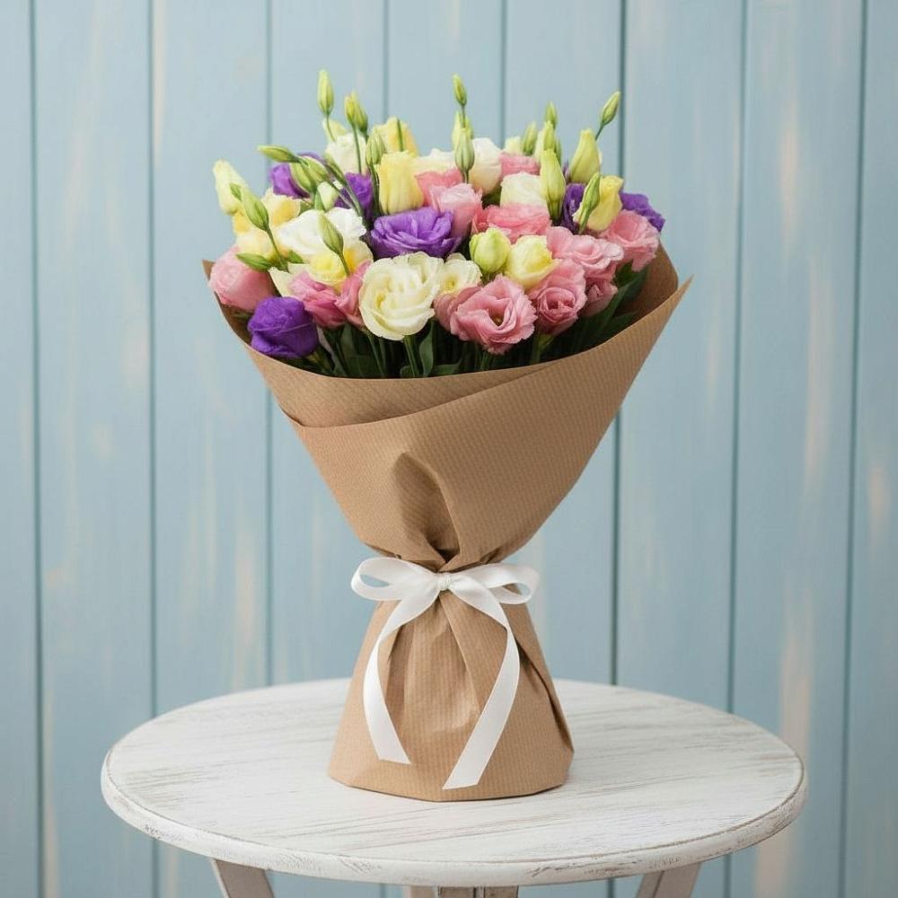 Букет цветов из: Лизиантусы в Яровом