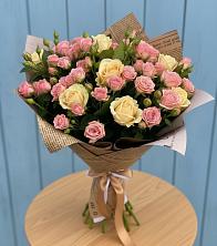 Букет цветов из:  Розы в Яровом