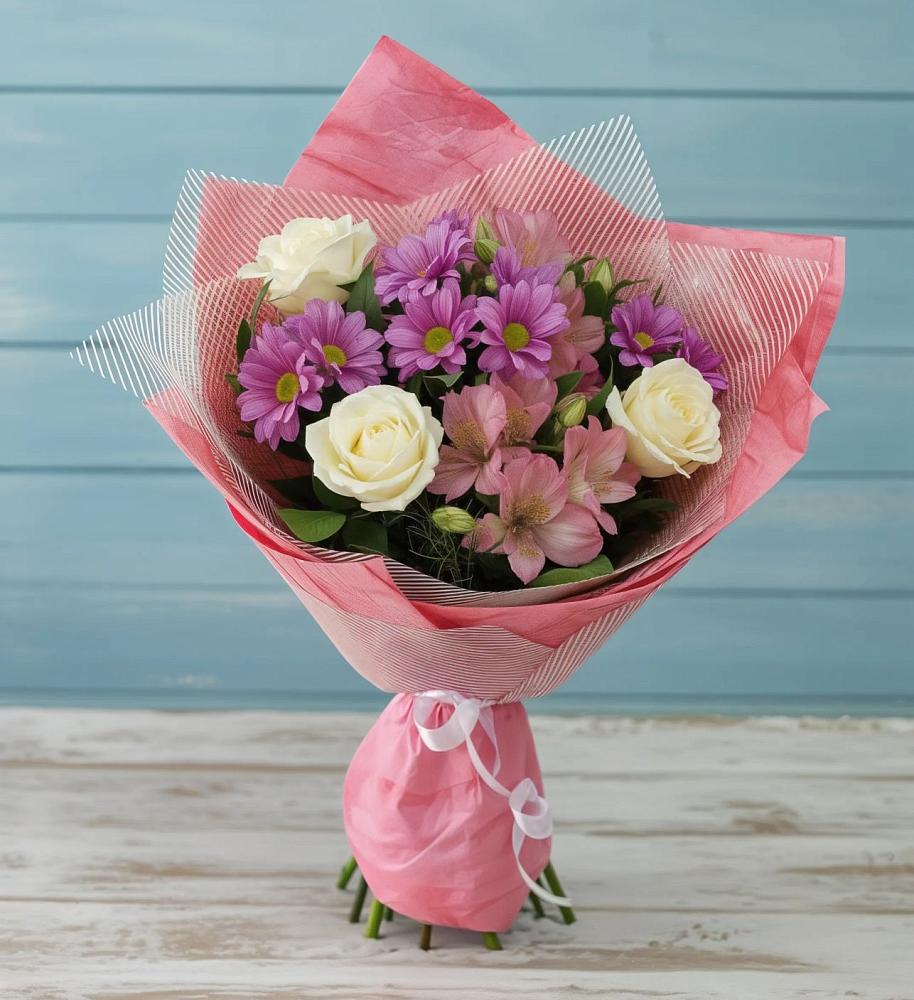 Букет цветов из: Герберы в Яровом